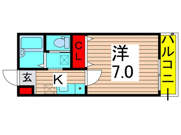 GRANDEUR NISHIKAMEARIの物件間取画像